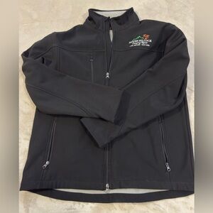 Casual Black Fleece Lined Jacket